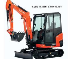 Kubota KX027-4, mini excavator
