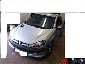 Peugeot 206 Detales siunčiame ir į kitus miestus pusiau odinis salonas k