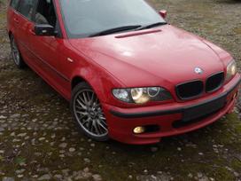 BMW 320 dalimis. Bmw e46 320d touring 2003m spalva japanrot 438 v