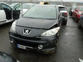 Peugeot 207 по частям. Turime ivairiu prancuzisku automobiliu modeliu ivairiu