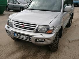 Mitsubishi Pajero Automatas odinis salonas stoglangis kablys didysis ekranas