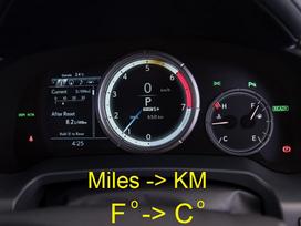 Lexus IS klasė Mylios į km skydeliu pardavimas lexus toyota automobilių p