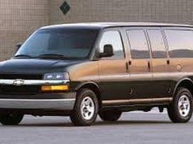 Chevrolet Express по частям. Dalys naujos dalys visiems amerikietiškiems automob