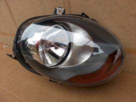 Mini Cooper, 6311-7401596-02, žibintai, kondicionieriaus radiatorius, vandens radiatorius