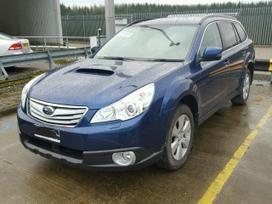 Subaru Outback dalimis. Automobilis is vokietijos vairas kaireje puseje 2016