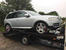 Volkswagen Touareg for parts. Pilna kompletacija ragai kablys ratai odinis salo
