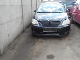 Toyota Corolla dalimis. Variklio kodas 4zz fe deze mechanika ratai r18