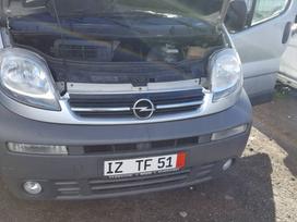 Opel Vivaro for parts. Turiu yvairiu daliu siems mikroautobusams su yvairiais