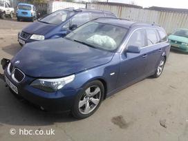 BMW 525 Bmw 525 2006m rudas odinis salonas lieti ratai panoraminis stog