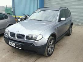 BMW X3 dalimis. Maza rida sport paketas juodas salonas juodos lubos