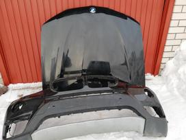 BMW X4 Priekinis kapotas baltas juodas sparnai balti raudoni mėlyni