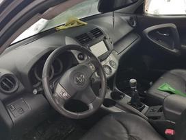 Toyota RAV4 dalimis. Europa d cat navigacija odinis salonas kablys r18