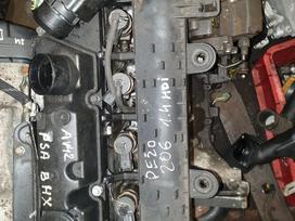 Peugeot 206 Variklis beges 70000km 1 4 hdi yra visos dalys turime ir benz