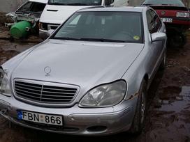 Mercedes-Benz S320 for parts. Europa dalimis 3 2 dyz 145 kw europinis dalimis t