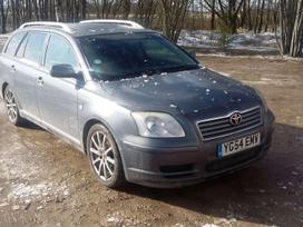 Toyota Avensis dalimis. Anglas dalimis