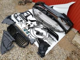 BMW 7 serija Priekinis bamperis paprastas ir m paket pr bamperio balkis su pu