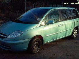 Citroen C8 по частям. 7 vietų salonas kablys