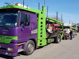 Mercedes-Benz Kasbohrer supertrans, auto treileris