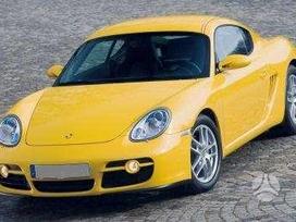 Porsche Cayman по частям. Naudotos ir naujos detalės didelis pasirinkimas sand