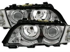 BMW 3 serija rezerves daļās. Bmw e46 tuning žibintai priekiniai juodi arba šv