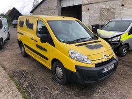 Citroen Jumpy dalimis. Placiausias naudotu visu markiu ir