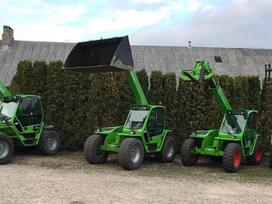 -kita- Merlo, Valtra, John Deere, Žemės ūkio technikos nuoma