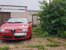 Alfa Romeo 147 1 9jtd 85kw galimas detalių siuntimas į kitus miestus turime i