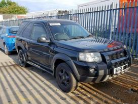 Land Rover Freelander dalimis. Automobilis ardomas dalimis / запа