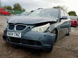 BMW 530 Bmw 530 2004m juodas odinis salonas lieti ratai universalas