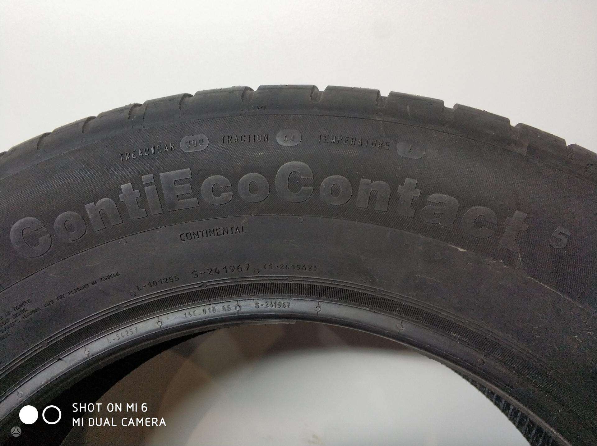 Continental ContiEcoContact-5 2018m, Vasarinės 215/65 R17