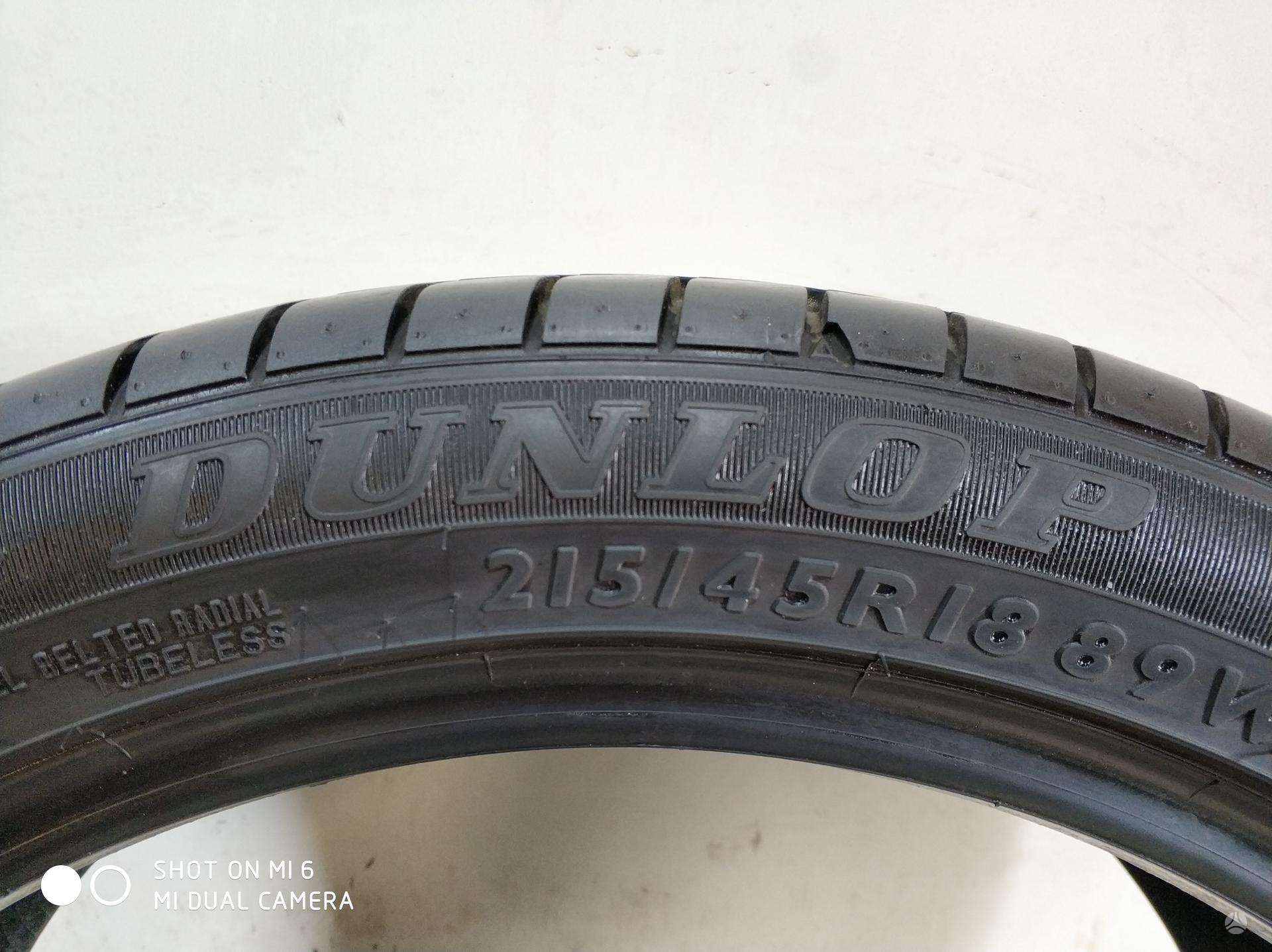 Dunlop Sport Maxx TT, Vasarinės 215/45 R18
