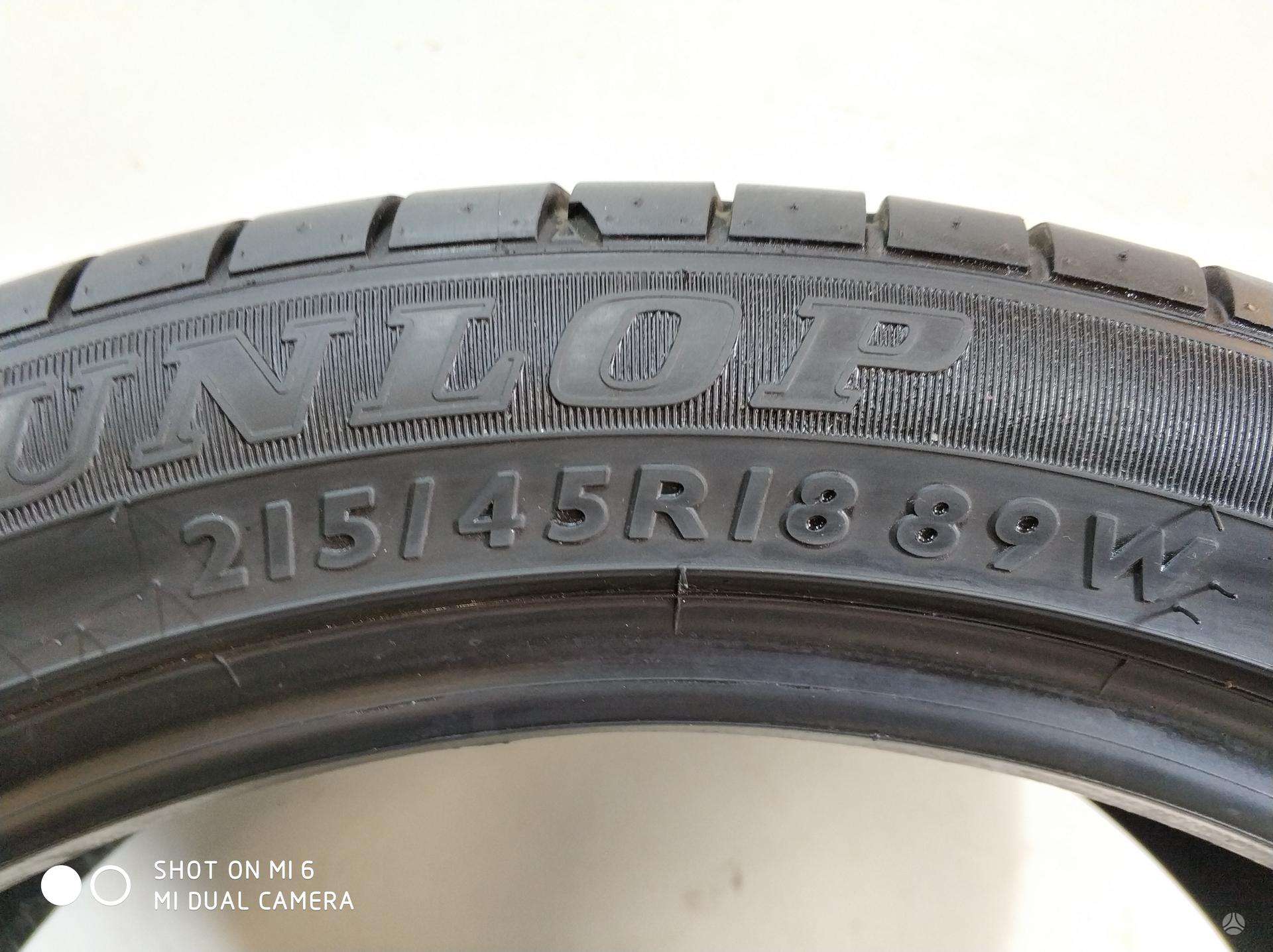 Dunlop Sport Maxx TT, Vasarinės 215/45 R18