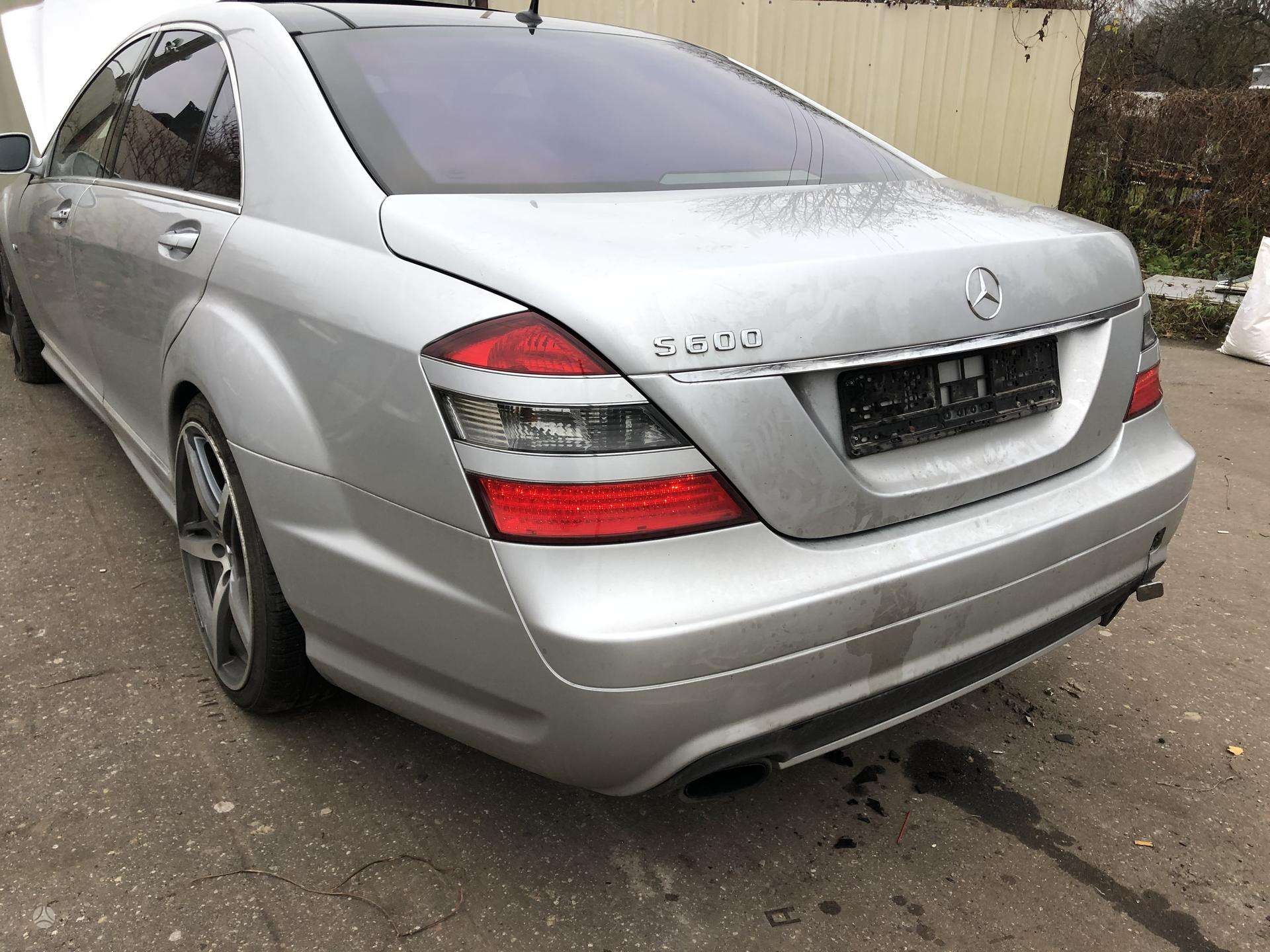 Mercedes-Benz S600   Mercedes s600 w221 long v12 vse detali ot  danava a 2006-04 m  A12977327