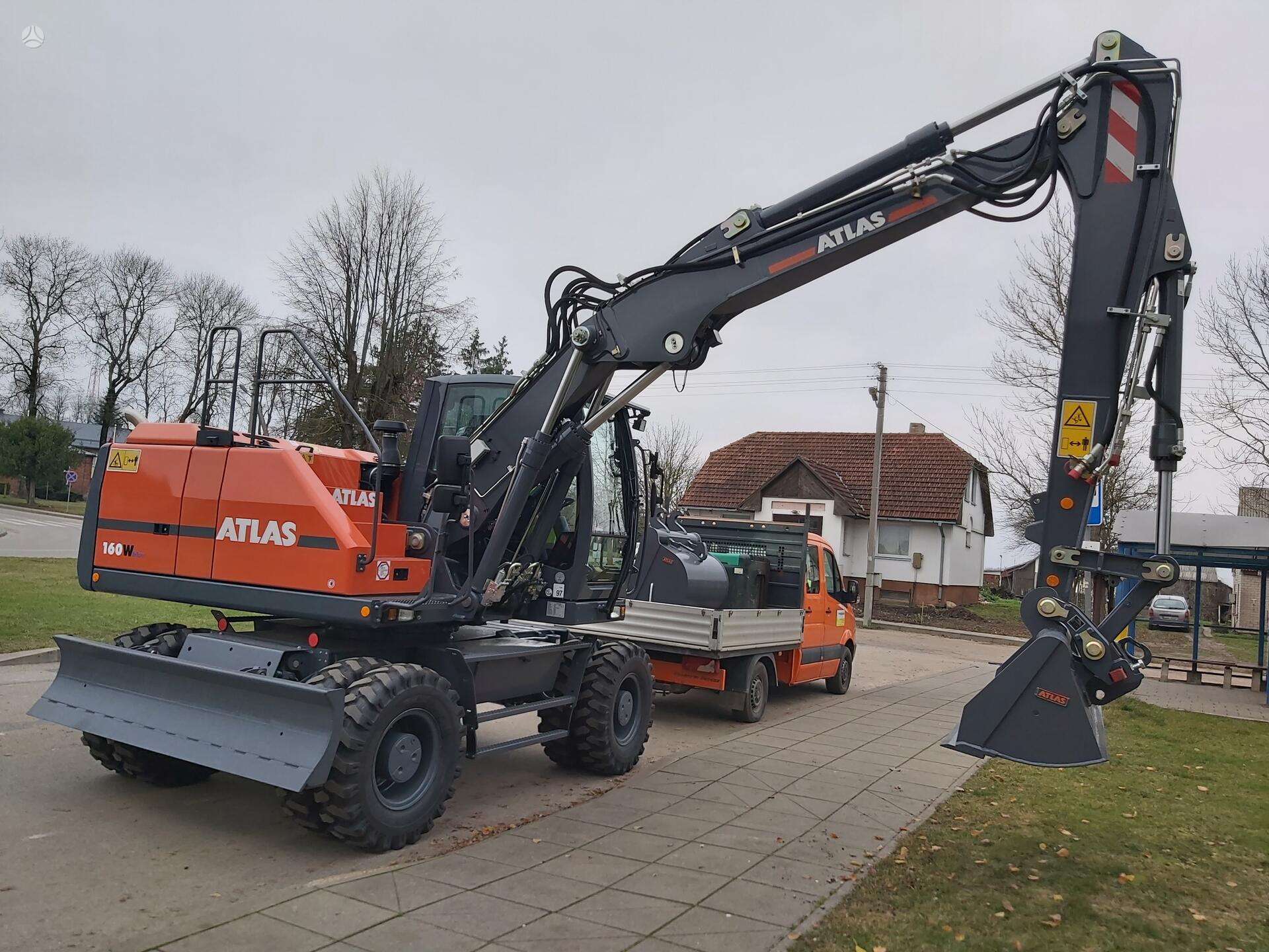 Atlas 160W, ekskavatoriai 2021-01 m., | A13416013