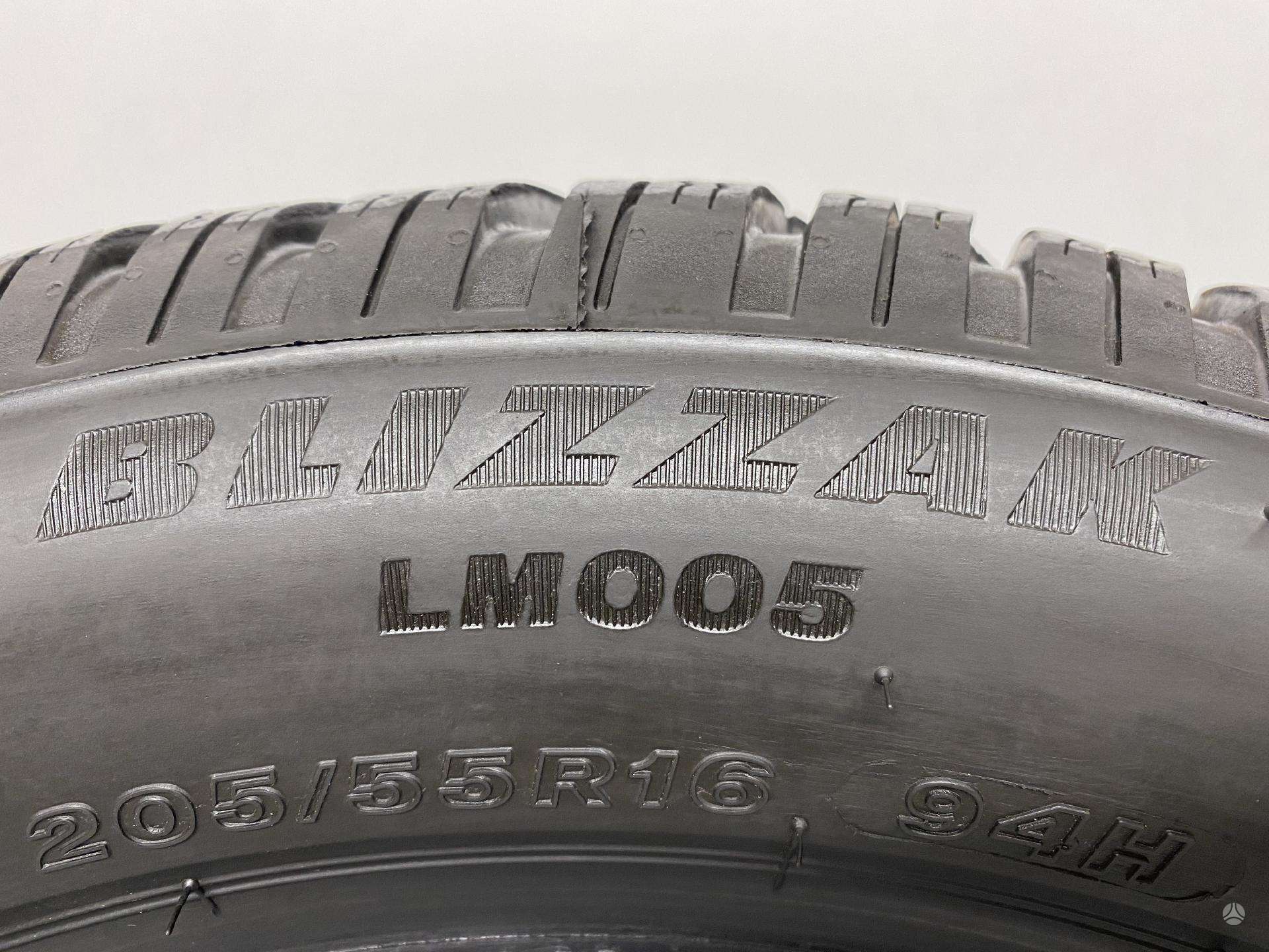 Bridgestone Blizzak LM005 2020m, Žieminės 205/55 R16