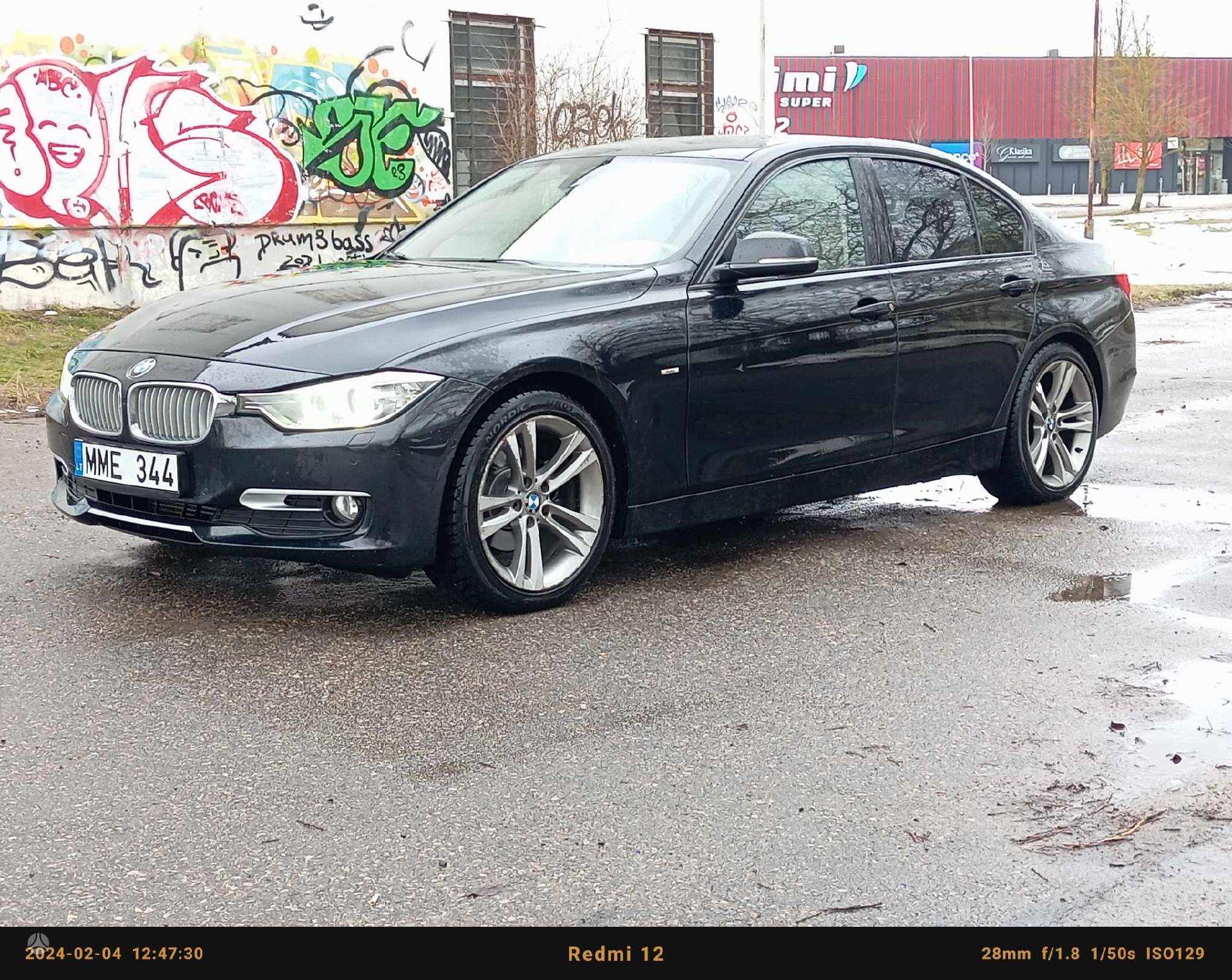 BMW 320, 2.0 l., Седан 2012-06 m., | A25090182