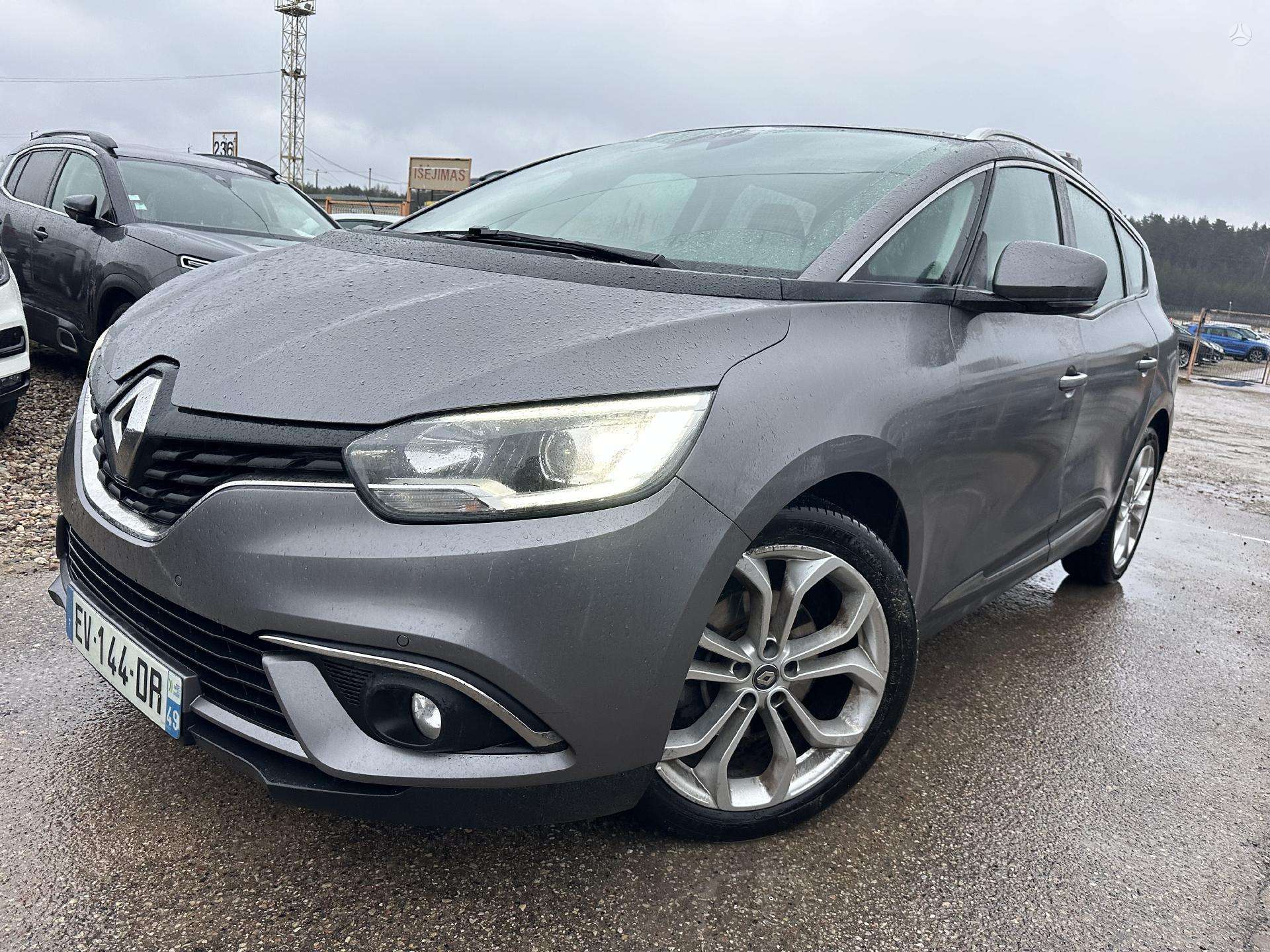 Renault Grand Scenic, 1.5 l., Минивэн 2018-11 m., | A25203115