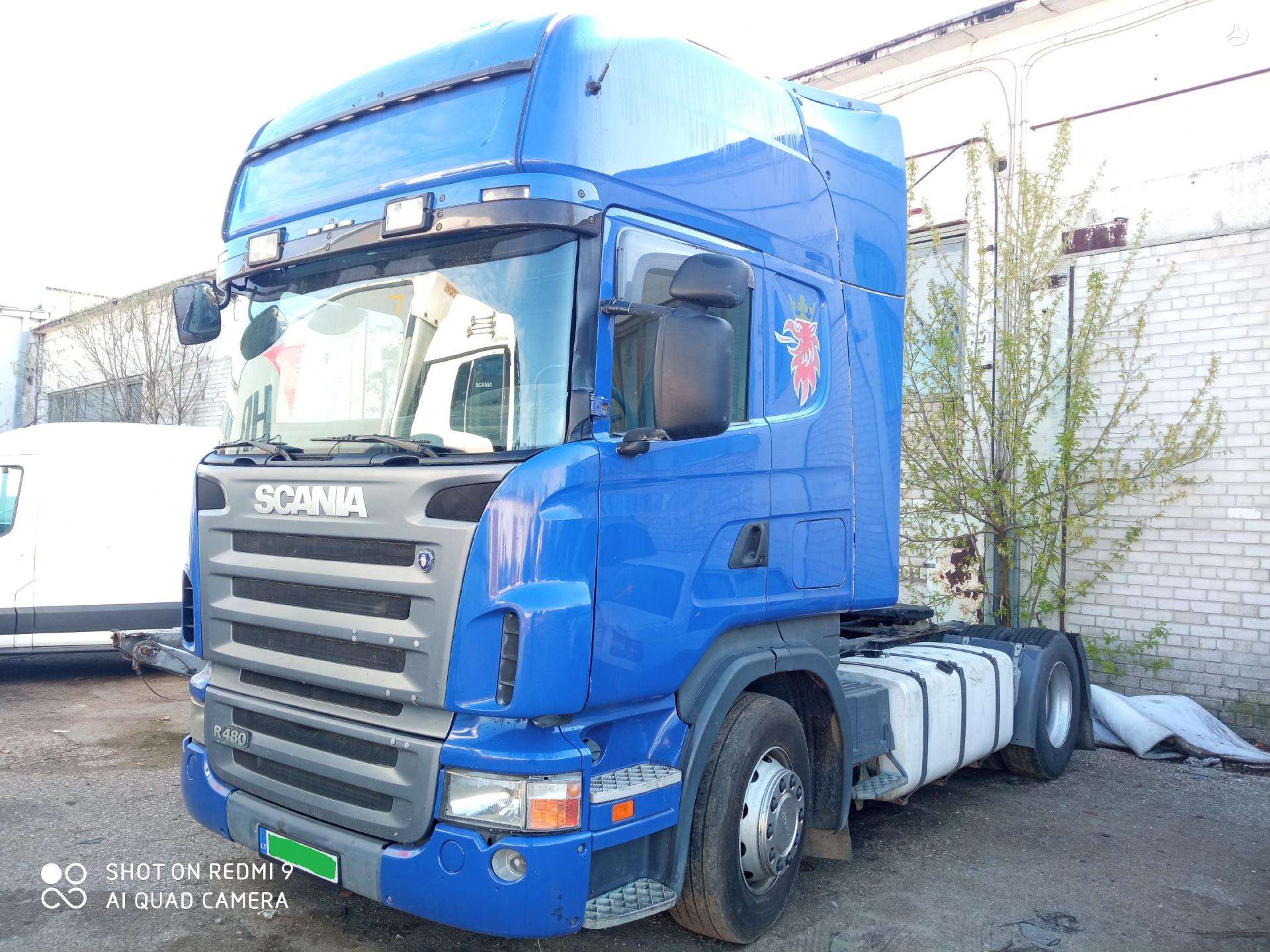 Scania R480, 2 спальных места 2008-03 m., | A25713344