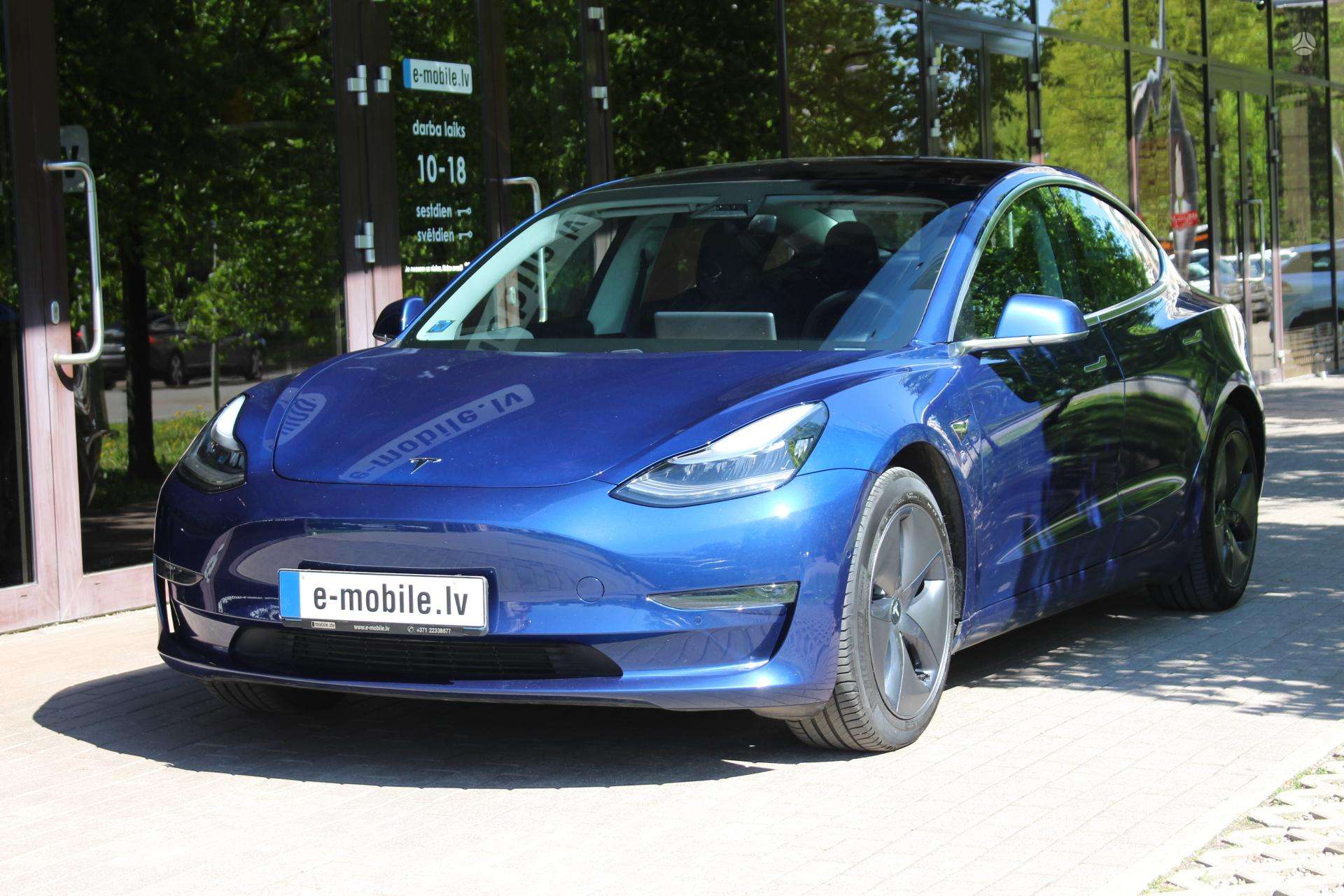 Tesla Model 3, 80 кВт·ч, Хэтчбек 2020-03 m., | A25809524