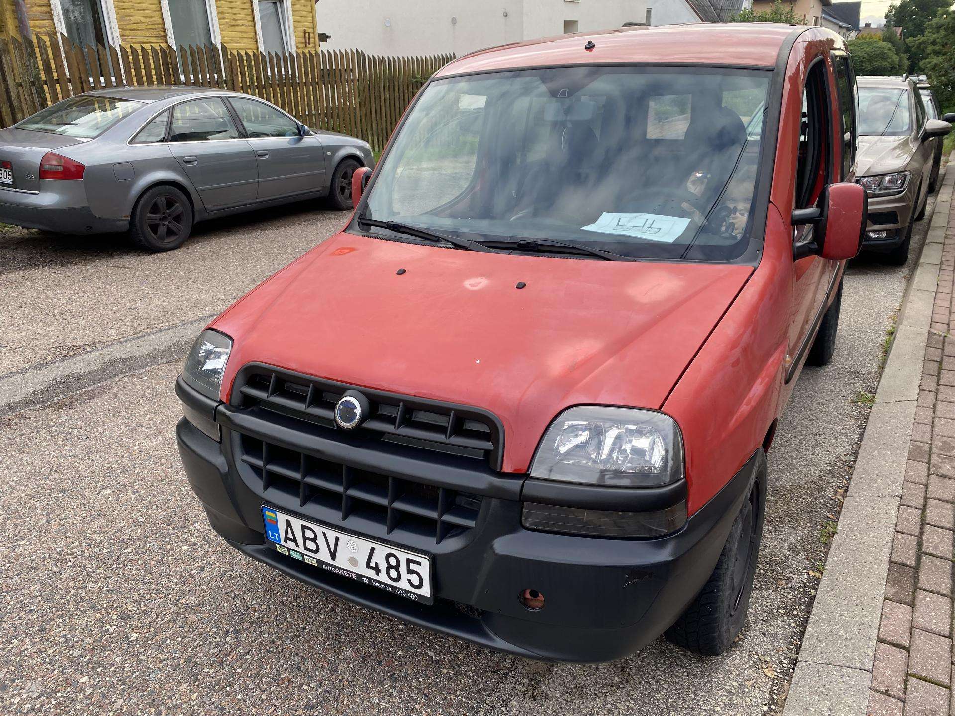 Fiat Doblo, 1.9 l., Коммерческий 2005 m., | A25841774