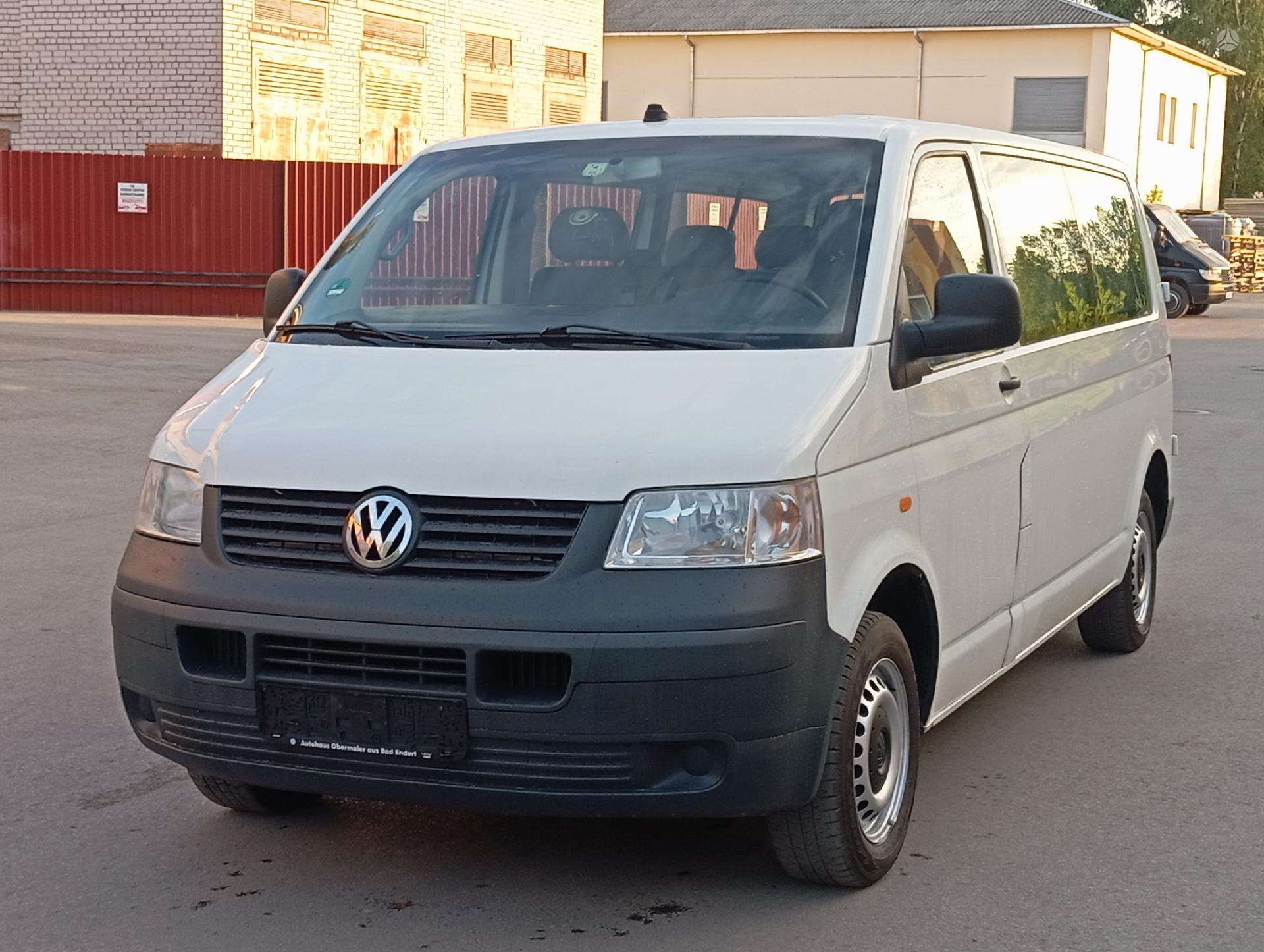 Volkswagen Transporter, 1.9 l., Пассажирский микроавтобус 2004-09 m., |  A25889758