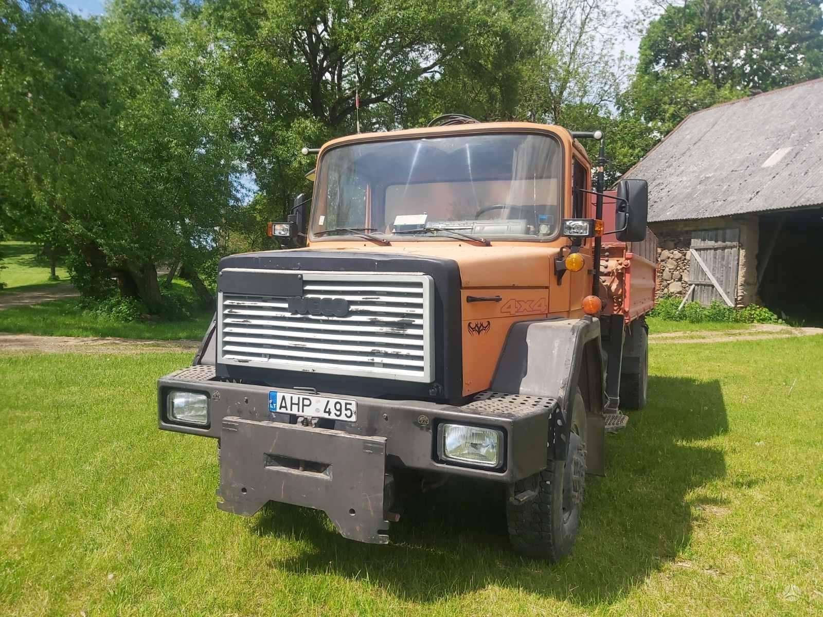 Iveco Magirus 160, самосвалы с краном 1989 m., | A25908390