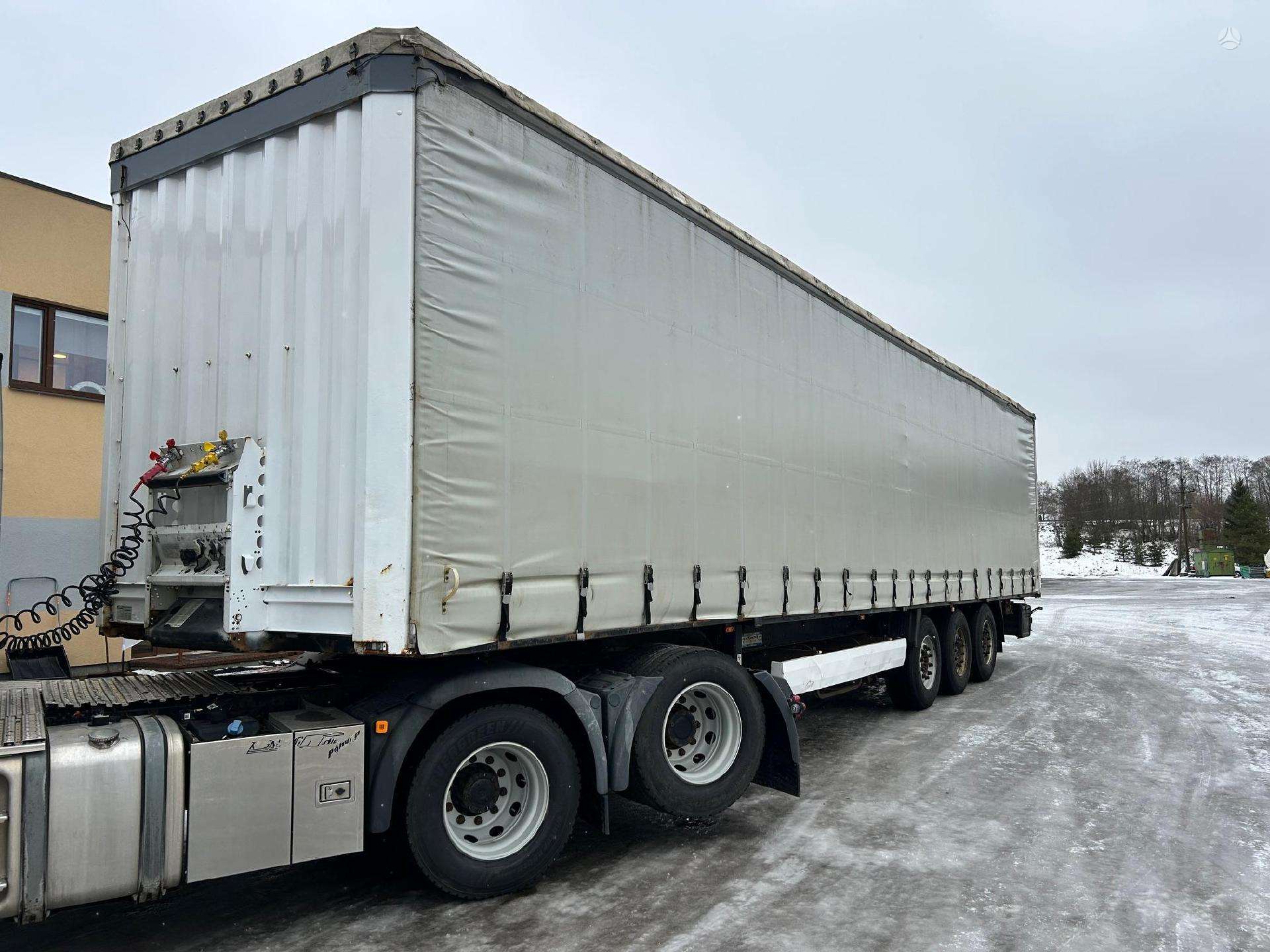 Krone SDP 27 + SAF AXLE, pārklāju / tentu aizkariem 2011-11 Krone SDP 27 + SAF AXLE, pārklāju / tentu aizkariem 2011-11