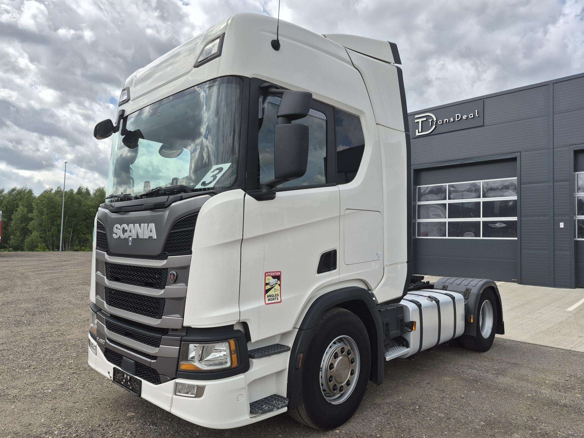 Scania R450 retarderis + kompresorius