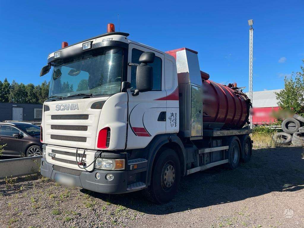 Scania G440 *6x2 *KAISER EUR-MARK *15, sewage disposal trucks 2010-02 m ...