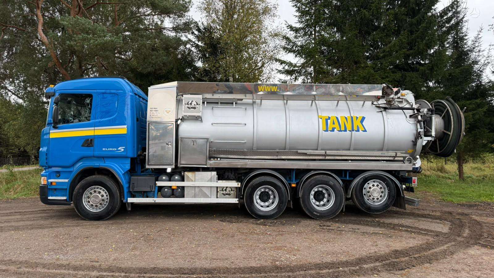Scania R500 EURO 5 8x4, asenizacinės mašinos 2008 m., | A32395398