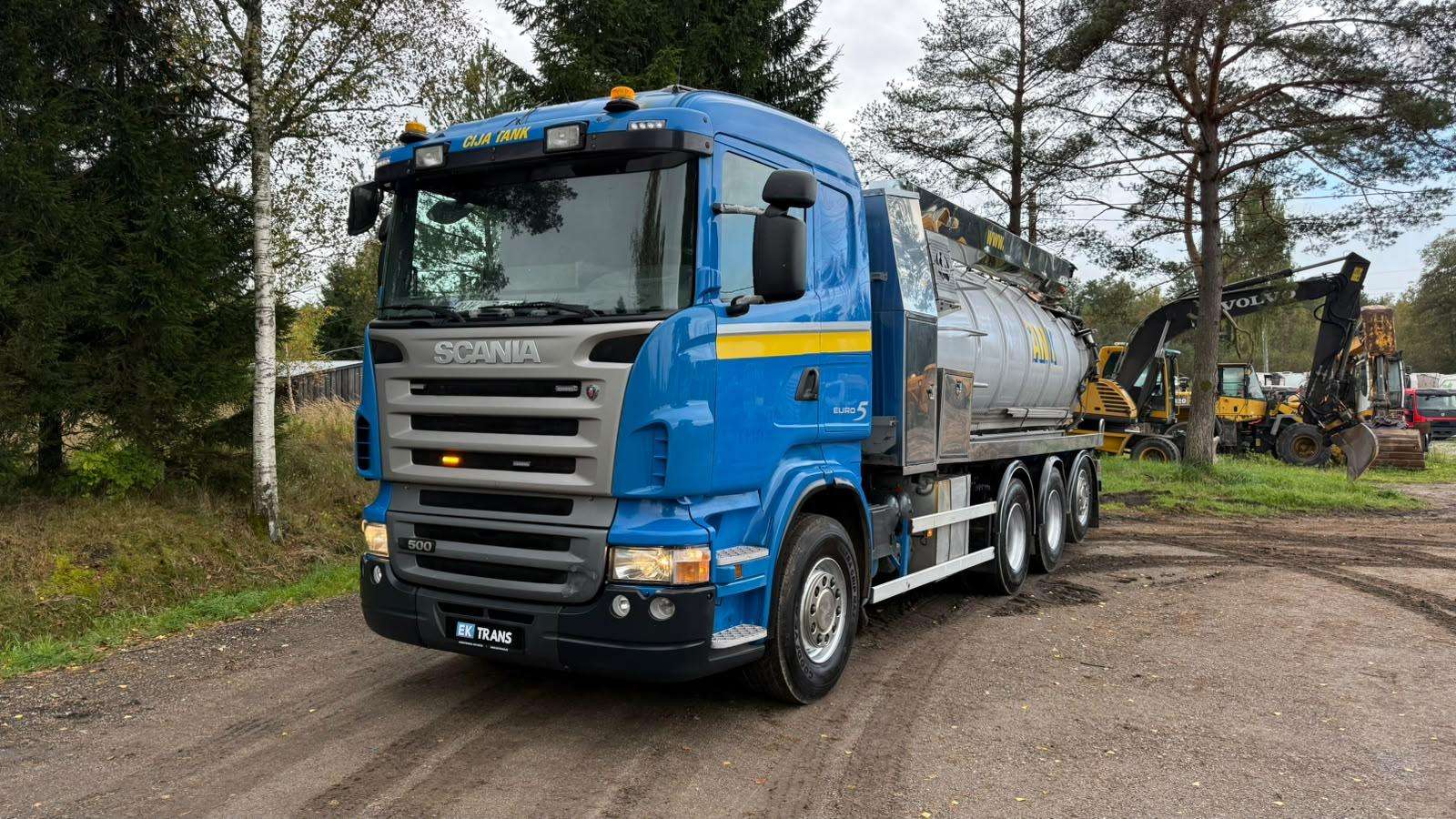 Scania R500 EURO 5 8x4, asenizacinės mašinos 2008 m., | A32395398
