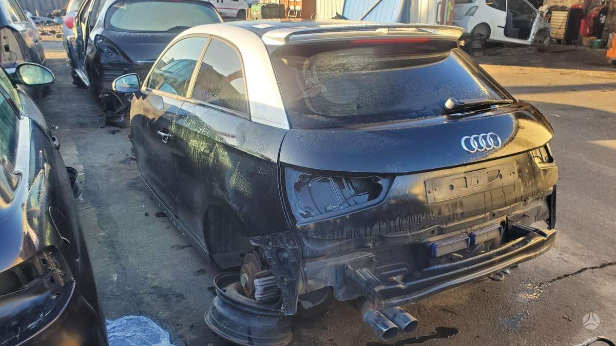 Audi A1 salono detalės