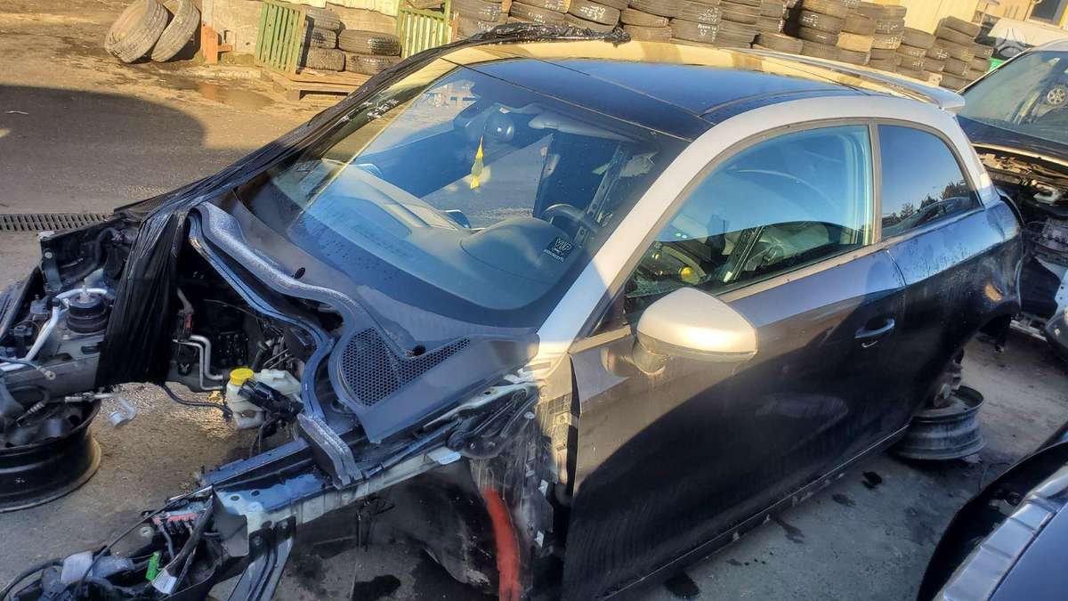 Audi A1 salono detalės