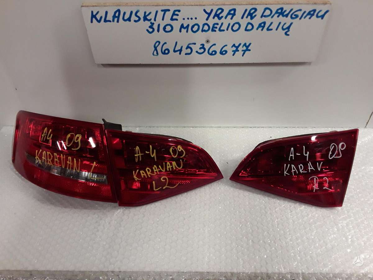 Audi A4 rezerves daļās